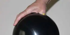 bowling thumb in ball